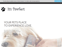 Tablet Screenshot of itspawfect.com
